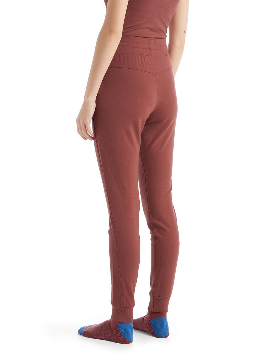 Women's Icebreaker Merino Crush Pants One Piece & Sets Grape | CA 1200SGLO